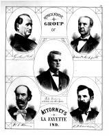John R. Coffroth, R.P. Davidson, R.C. Gregory, Godlove S. Orth, William C. Wilson, Tippecanoe County 1878